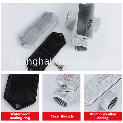 Explosion Proof Junction Box Cable Connector ATEX Explosion Proof Threading Box