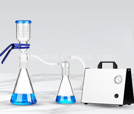 Laboratory Analysis Glass Solvent Vacuum Filtration Distillation Apparatus Vacuum Suction Filter Device