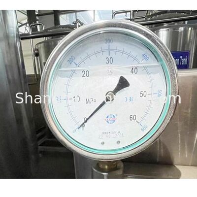 60 to 300L/H Industrial High Pressure Homogenizer Machine for Liquid Milk Juice Dairy Cream Processing Equipment