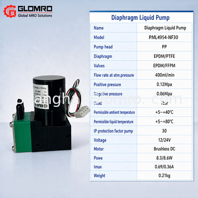 BAXIT AXIT PML4954-NF30 Chemical Resistant Diaphragm Pump Self-priming Pump