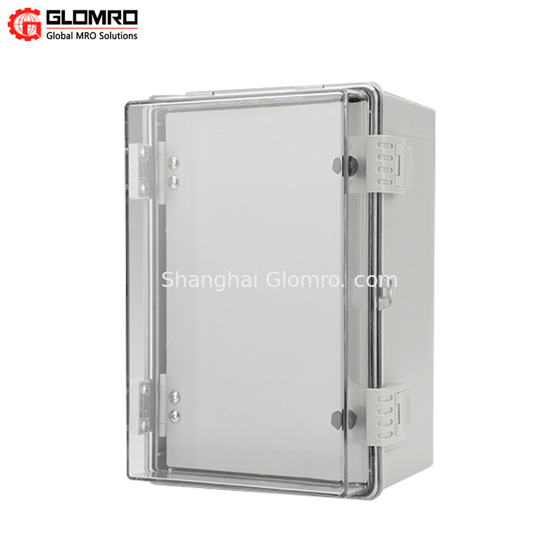 Plastic base box Outdoor distribution box outdoor card buckle transparent waterproof electrical box hinge open-mounted c