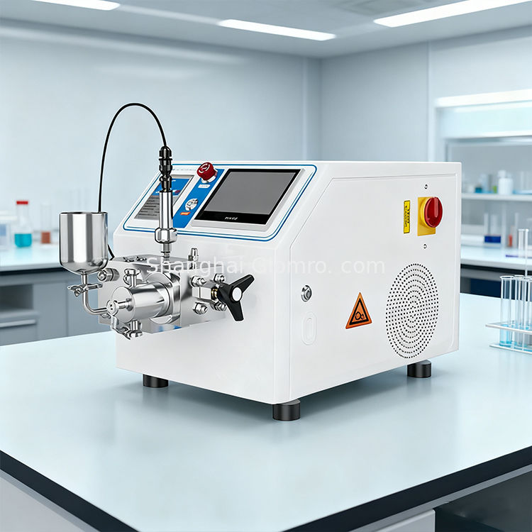 380V High-Pressure Homogenizer for Nano Emulsions Food Suspensions Liposomes & Fat Emulsions 1 Year Warranty