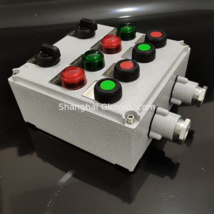 CNEX/ATEX/IECEx Aluminum Control Station IP65 for Explosion Proof Control Station Operation Panel