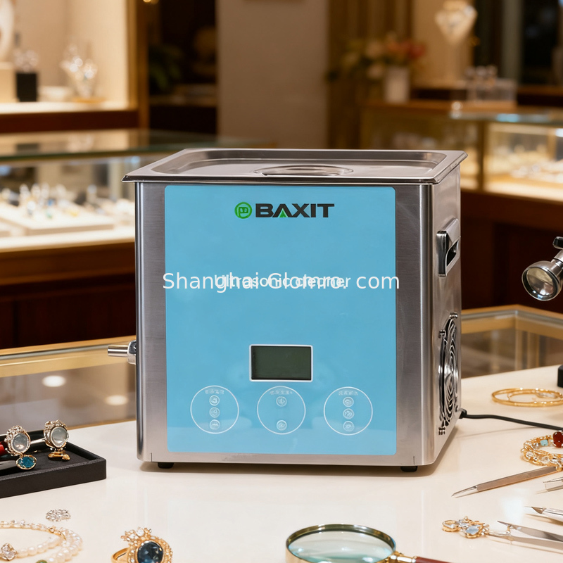 Ultrasonic cleaning machine - industrial high-power mechanical equipment for removing oil and rust from hardware, as well as for cleaning