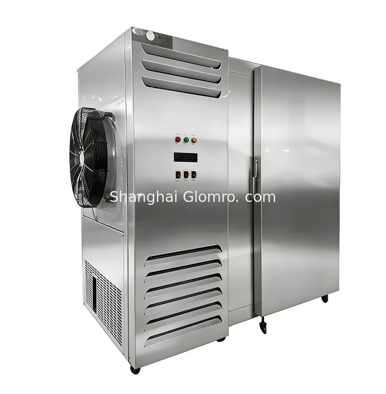 -80 Degree Commercial Large-capacity Freezer Side-Mounted Unit Trolley Blast Freezer with 30/40 Trays