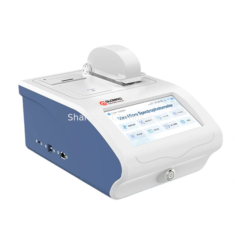 Ultra-micro Spectrophotometer with Three Wavelengths (230/260/280 Nm) for Nucleic Acid and Protein OD600 Detection Instrument