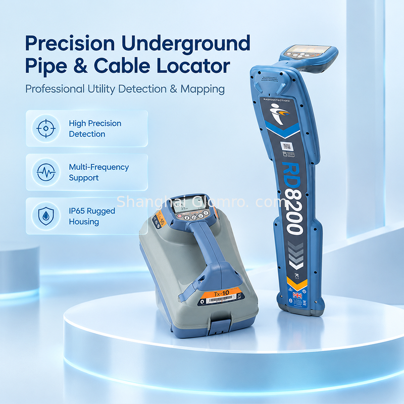 RD8200 Metal Pipeline Cable Positioning Direction Detection Pipeline Instrument