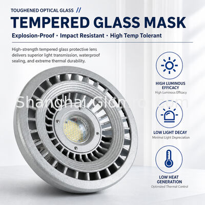20W ~ 120W গোলাকার LED বিস্ফোরণ-প্রমাণ ল্যাম্প আইপি 66 শিল্প অ্যান্টি-কোরোসিওন বিস্ফোরণ প্রতিরোধী আলো ফিক্সচার
